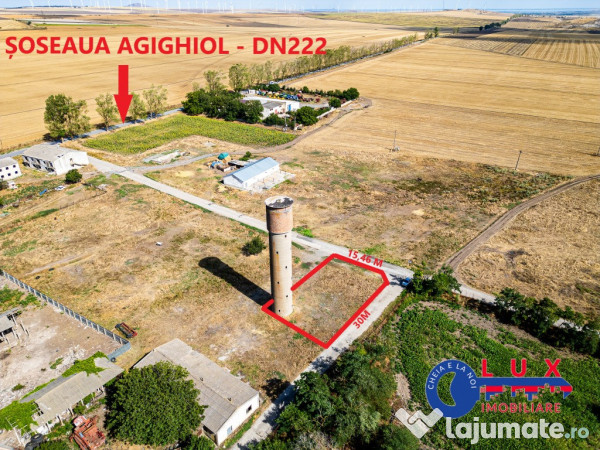 ID 7863 EXCLUSIVITATE - Teren intravilan la 6 minute de Tulcea