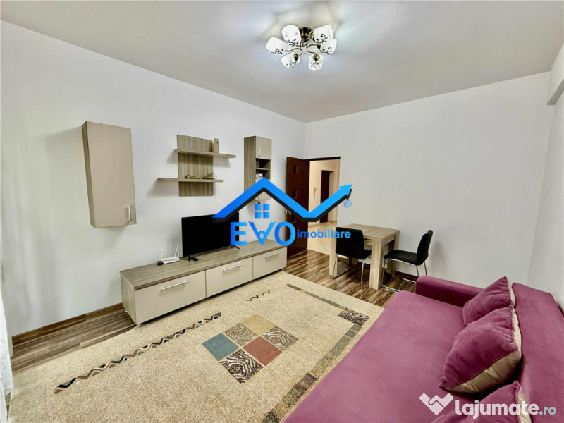 Apartament 2 camere, etajul 1, bloc nou, mobilat si utilat, 