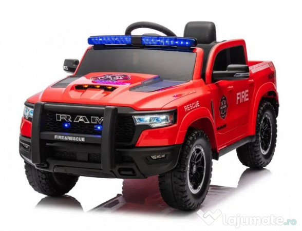 Masinuta electrica DODGE RAM 1500 RHO 4 x35W, baterie 12V 10Ah, 
