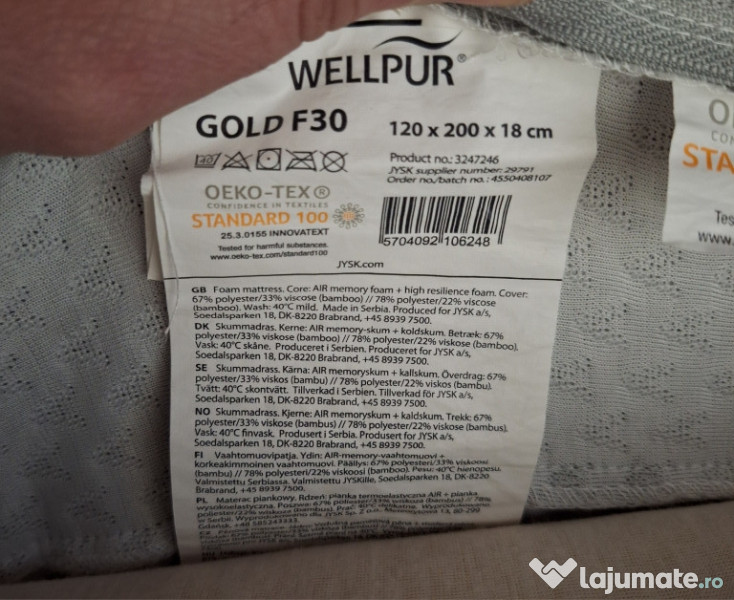 Saltea Wellpur Gold F30