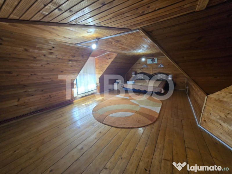 Casa individuala de vanzare 387mp teren 624mp Sura Mica Sibi 