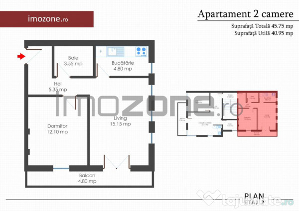 Apartament 2 camere, bloc nou, finisat la cheie, centrala...