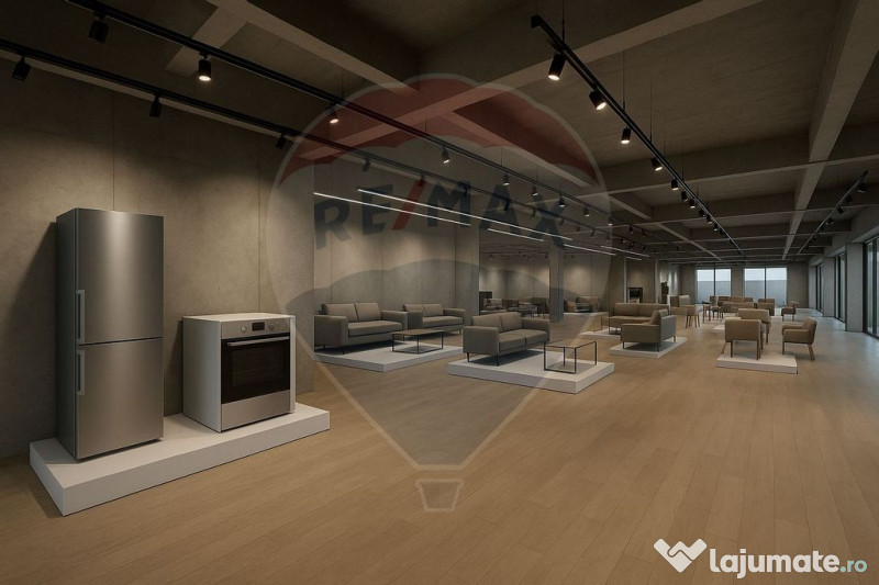 Spațiu comercial birouri, fitness | Aviatorilor, Charles... 