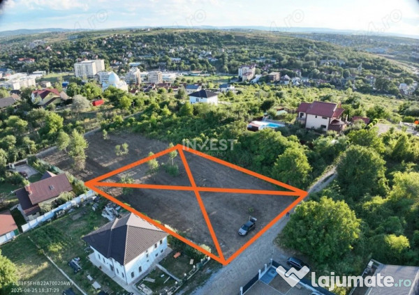 Teren Intravilan 1200mp în Bucium *PUZ Aprobat*