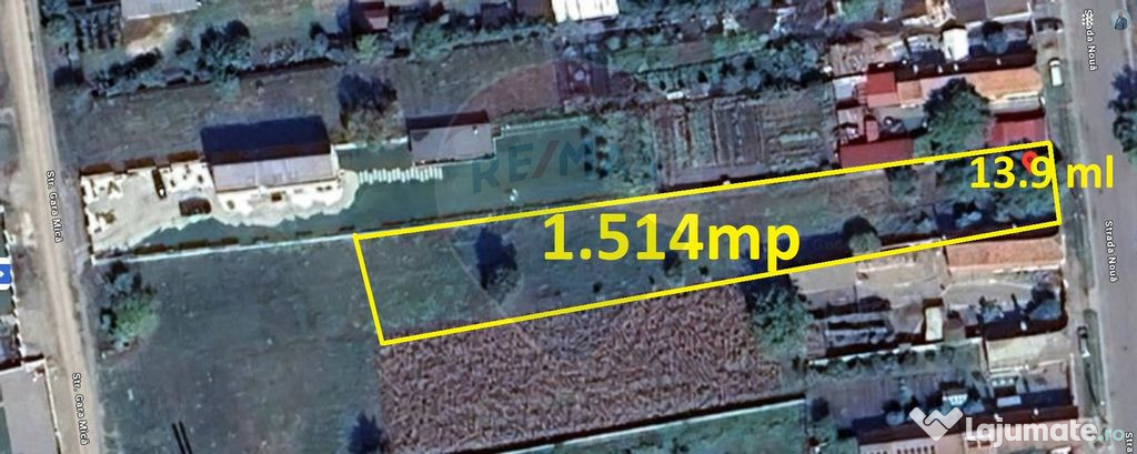 Teren 1,500 mp Prejmer / Strada Noua 173 / 0% comision 
