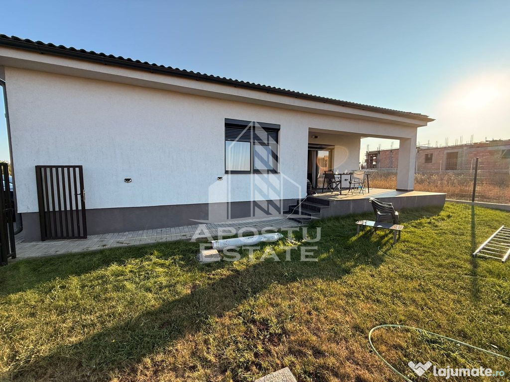 Duplex mobilat si utilat,4camere,Giarmata Mare 