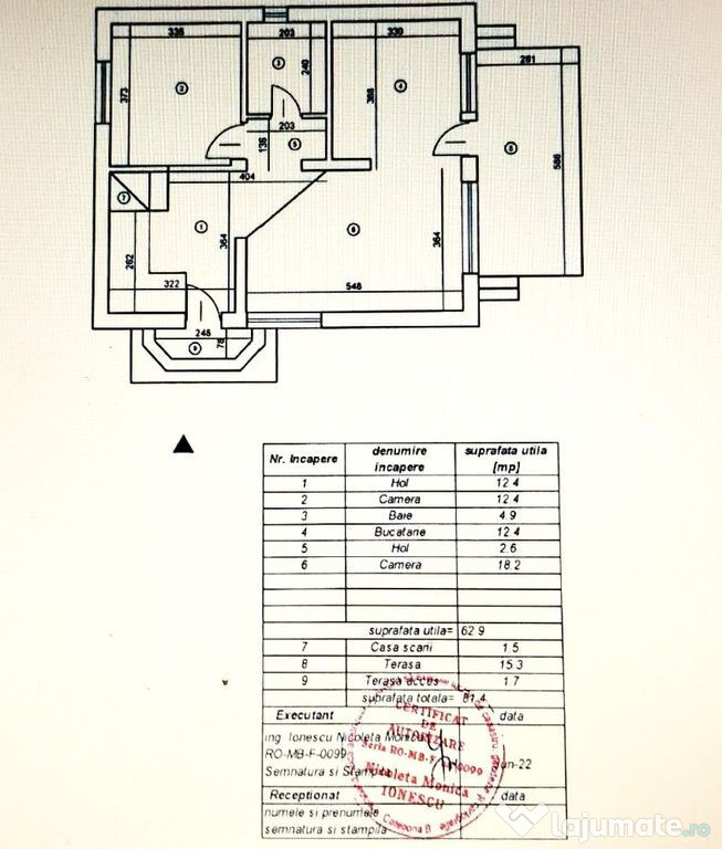 Casă individuală 5 camere P+1 cu pod, gata de mutare, 4...