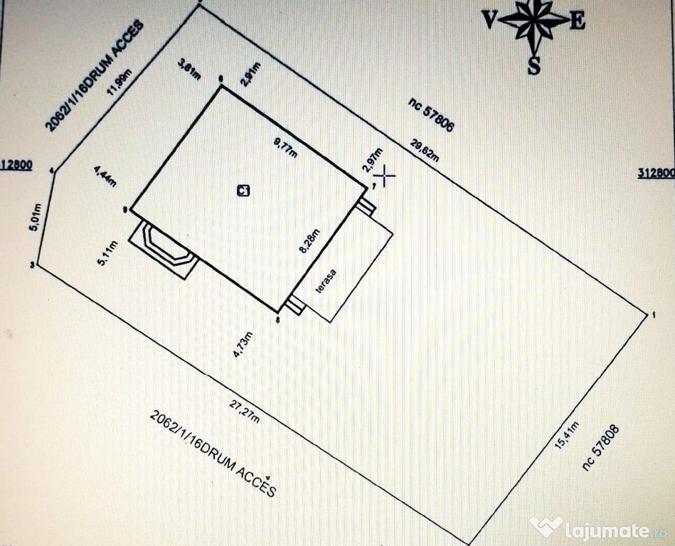Casă individuală 5 camere P+1 cu pod, gata de mutare, 4...