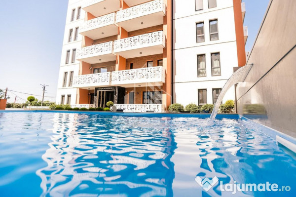 Apartament cu 3 camerere, mobilat de lux parcare subteran...