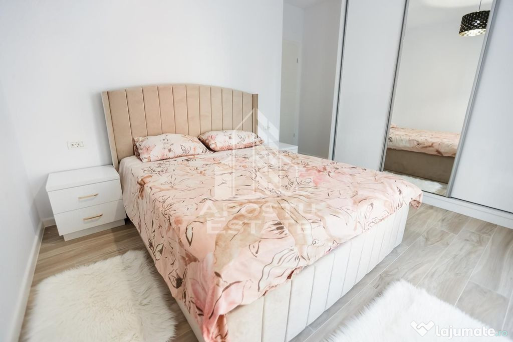 Apartament cu 3 camerere, mobilat de lux parcare subteran...