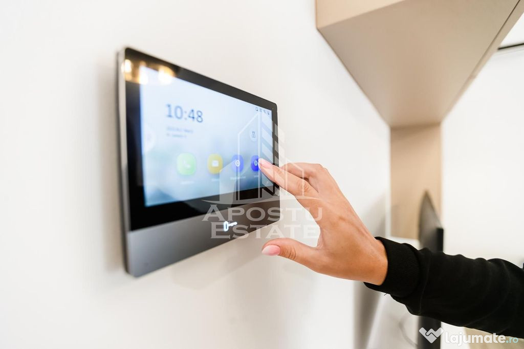 Apartament cu 3 camerere, mobilat de lux parcare subteran...