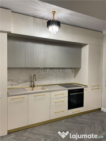 3 camere Lux - Voluntari Pipera - totul nou - loc parcare