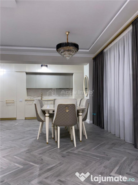 3 camere Lux - Voluntari Pipera - totul nou - loc parcare