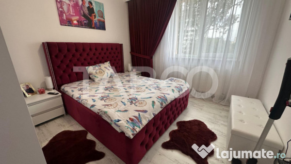 Apartament 2 camere cu balcon de inchiriat zona Rahovei Sibi