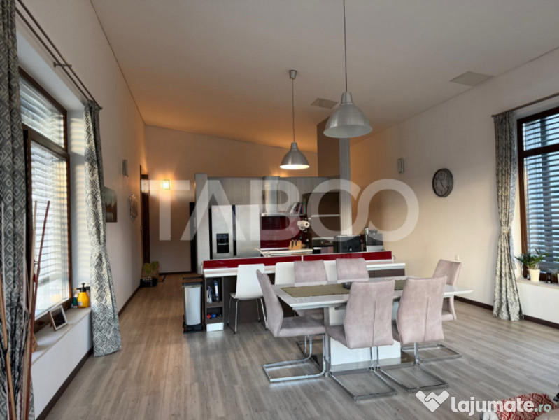 Casa individuala 1 nivel 190 mp 5 camere curte 819 mp Cisnad