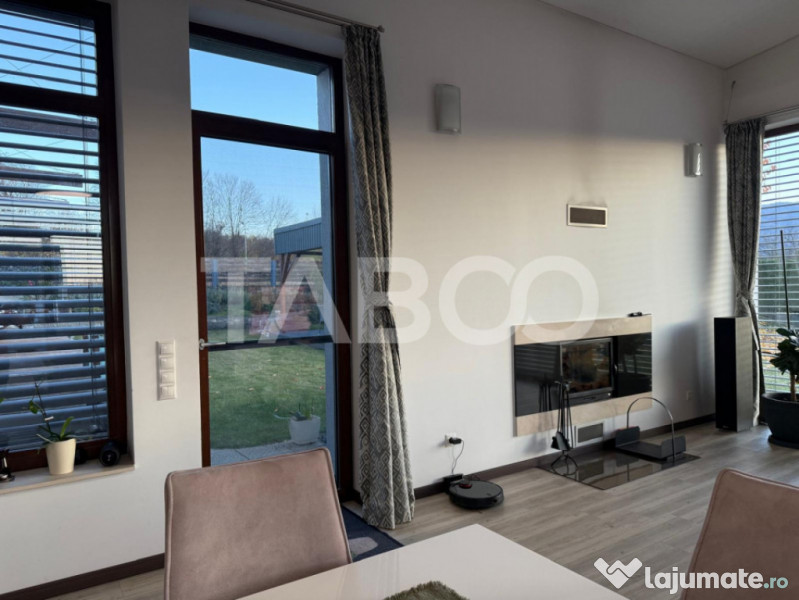 Casa individuala 1 nivel 190 mp 5 camere curte 819 mp Cisnad