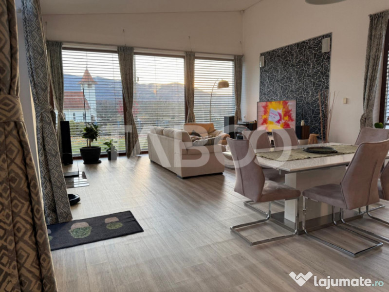 Casa individuala 1 nivel 190 mp 5 camere curte 819 mp Cisnad