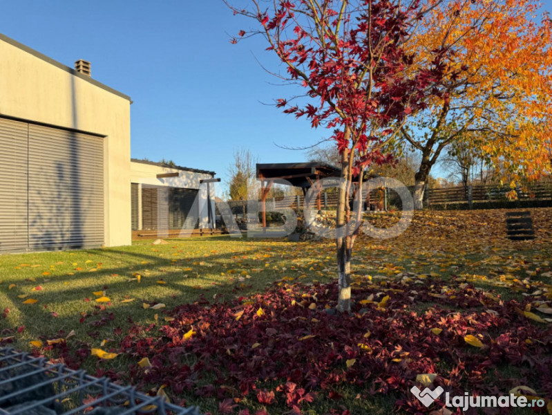 Casa individuala 1 nivel 190 mp 5 camere curte 819 mp Cisnad