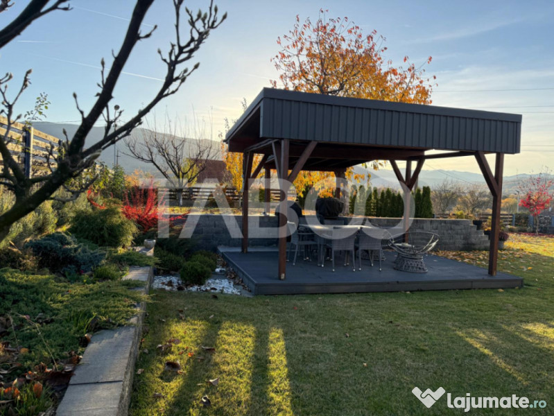 Casa individuala 1 nivel 190 mp 5 camere curte 819 mp Cisnad