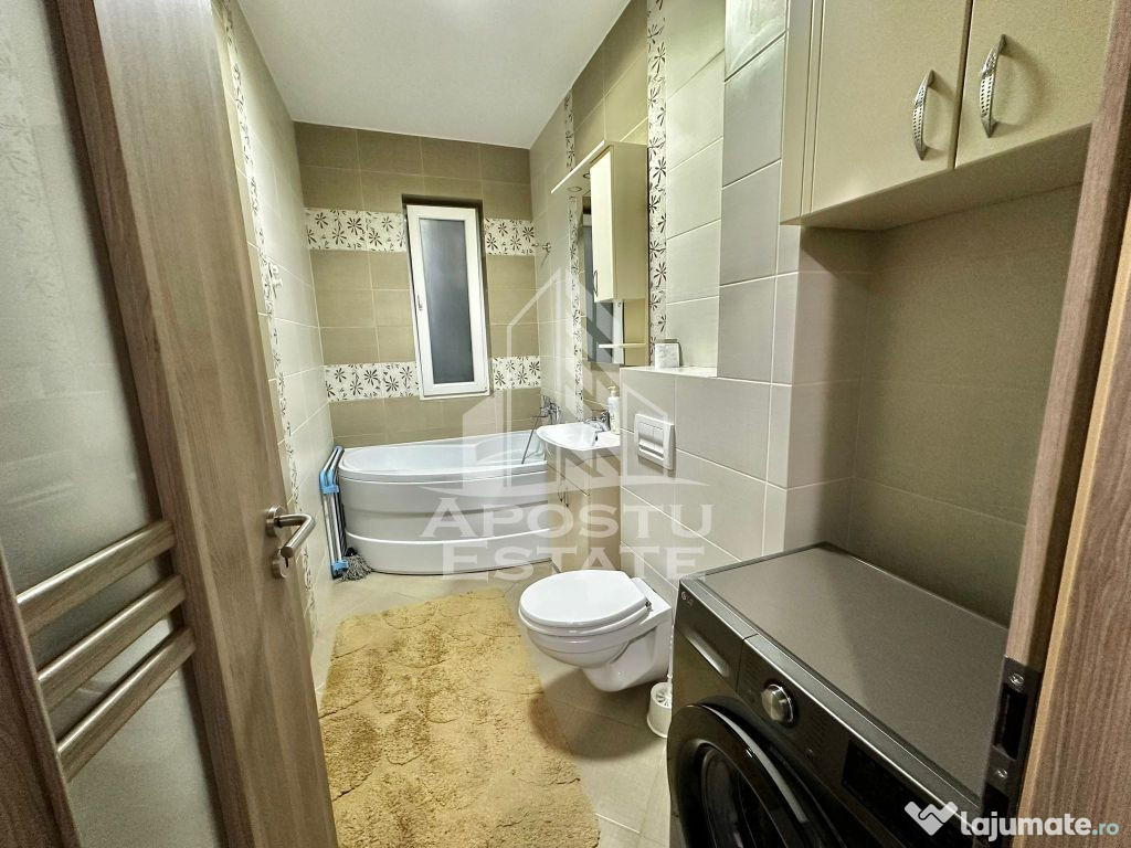 Apartament 2 camere, parter, decomandat,loc de parcare,Giroc