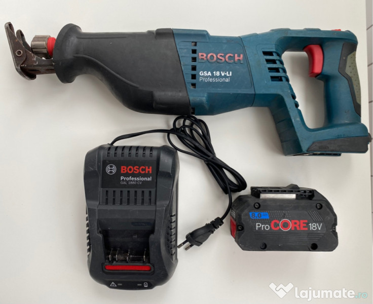 Bosch GSA 18 V-LI + ProCORE 8Ah + GAL 1880 CV 