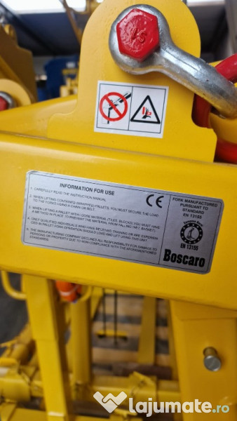 Furca macara pentru paleti 