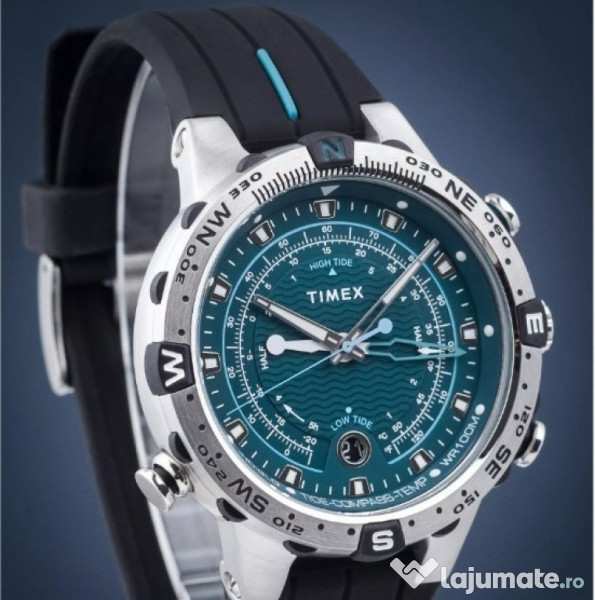 Ceas Timex functii de busola termometru maree 100m adancime