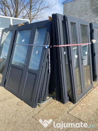 Usi duble noi gri antracit noi 