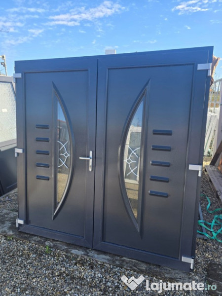 Usi duble noi gri antracit noi 