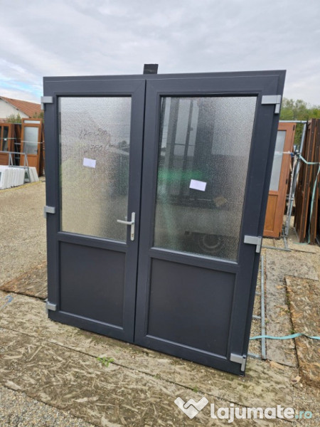 Usi duble noi gri antracit noi 