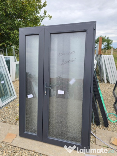 Usi duble noi gri antracit noi 