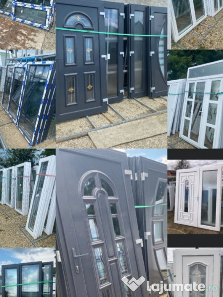 Usi duble noi gri antracit noi 