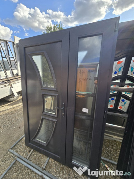 Usi duble noi gri antracit noi 