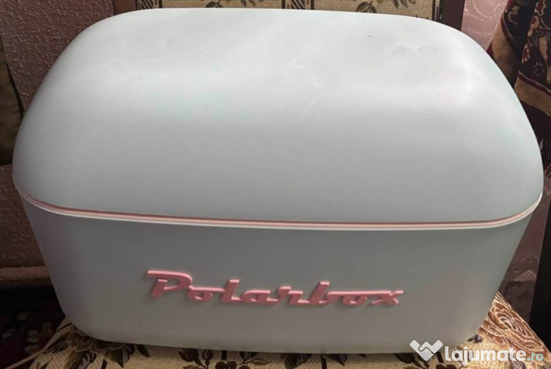 Cooler Retro Polarbox Nou, 12L (13QT)- Perfect pentru Picnic/Plaja/Cam 