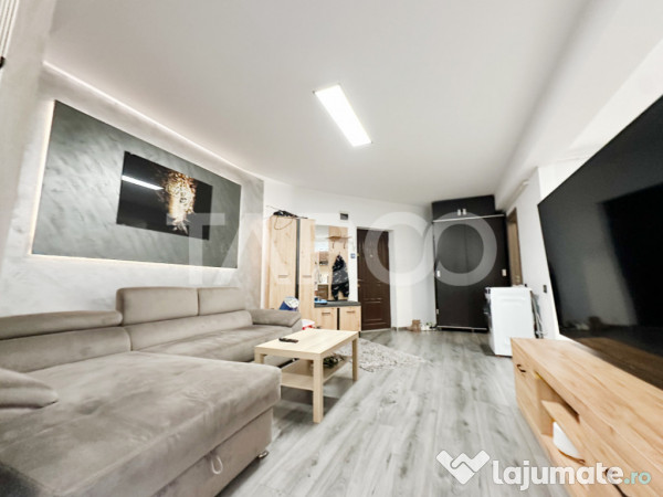 Apartament cu 2 camere la cheie si terasa 25 mp in cartier M