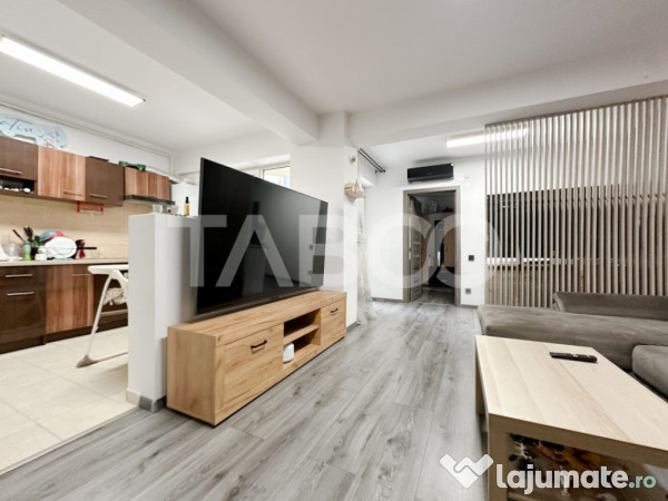 Apartament cu 2 camere la cheie si terasa 25 mp in cartier M