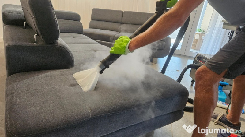 Curatare cu aburi Oradea – Tapiterie canapele, saltele, detailing Auto.