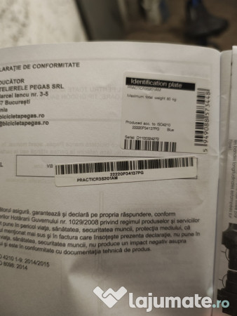 Bicicleta pegas retro 