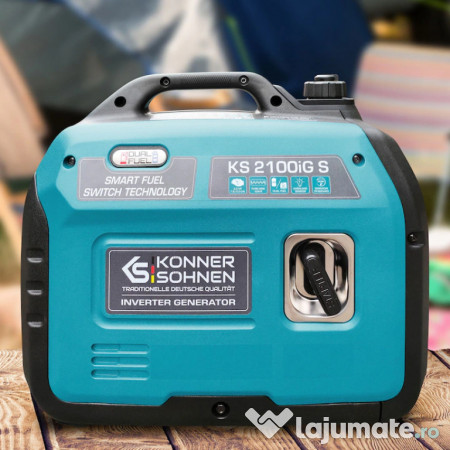 Generator inverter Könner Söhnen KS 2100iG S 2.0 kW Benzina/GPL 