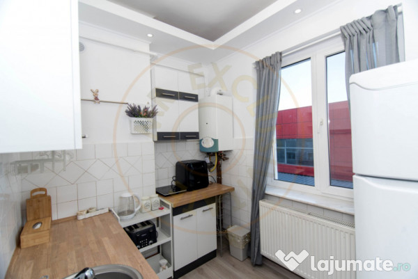 Garsoniera - etaj 1 - 31MP - renovata total 