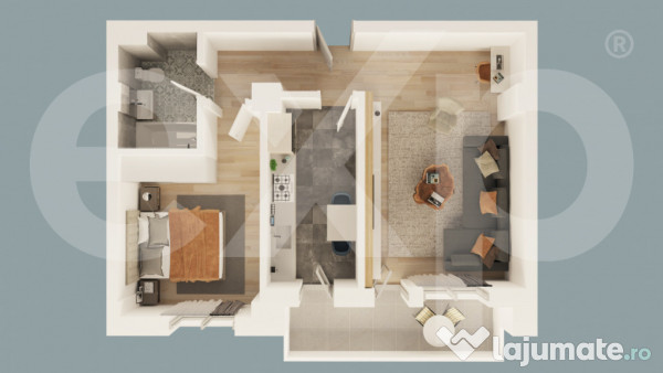 Apartament 2 camere in Mioveni | Bloc Nou | TVA inclus