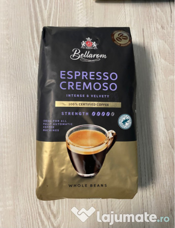 Cafea boabe espresso cremoso Bellarom, 1 kg
