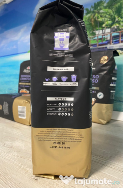 Cafea boabe espresso cremoso Bellarom, 1 kg