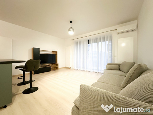 2 camere, prima inchiriere, bloc 2024, centrala, parcare, bo