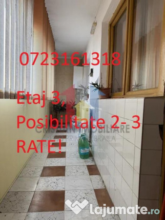 Posibilitate RATE! 2 camere, etaj 3, Vidin 