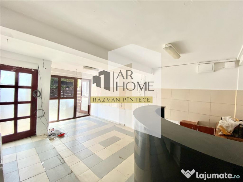 Spatiu comercial 100 mp cu terasa 100 mp, zona ultracentrala 