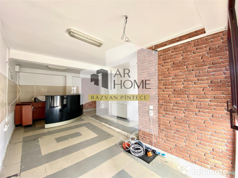 Spatiu comercial 100 mp cu terasa 100 mp, zona ultracentrala 