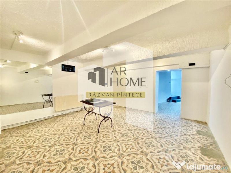 Spatiu comercial 100 mp cu terasa 100 mp, zona ultracentrala 