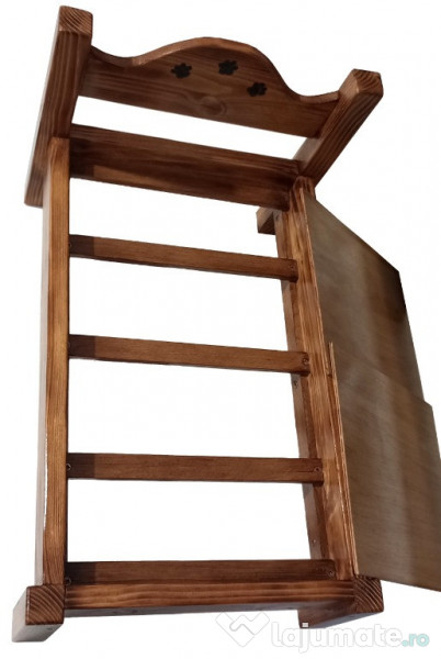 Patut din lemn pentru animale mici - pisici - caini