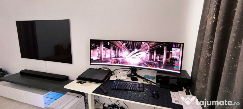 PC Gaming Asus INTEL Core Ultra 265K GIGABYTE RX 9070 XT ELITE PG49WCD 